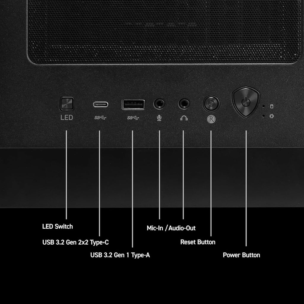 Codex Z2 Gaming Desktop: AMD R7-8700F, Geforce RTX 5070, 32GB DDR5, 2TB M.2 Nvme SSD, USB Type-C, Vr-Ready, Windows 11 Home : A8NVP-436US
