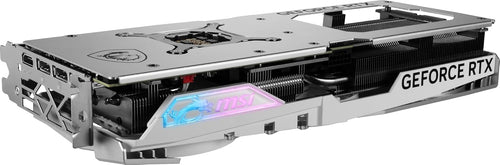 Unleash Your Gaming Potential with the NVIDIA GeForce RTX 4070 Ti Gaming X Slim White 12G Graphics Card - Featuring 12GB GDDR6X and Extreme Boost Clock of 2745 MHz!